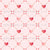 Watercolor Hearts & Arrows on Pink {Valentine's Day} Image