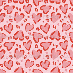 Pink and Red Leopard Fabric - Valentines Day Fabric by the yard - Cheetah  Print Liverpool Red and Pink Fabric – Pip Supply