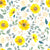 Sunflower field watercolor Image