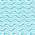 Beach Days - Simple waves for summer vibes blue tones pattern print by Annette Winter Image