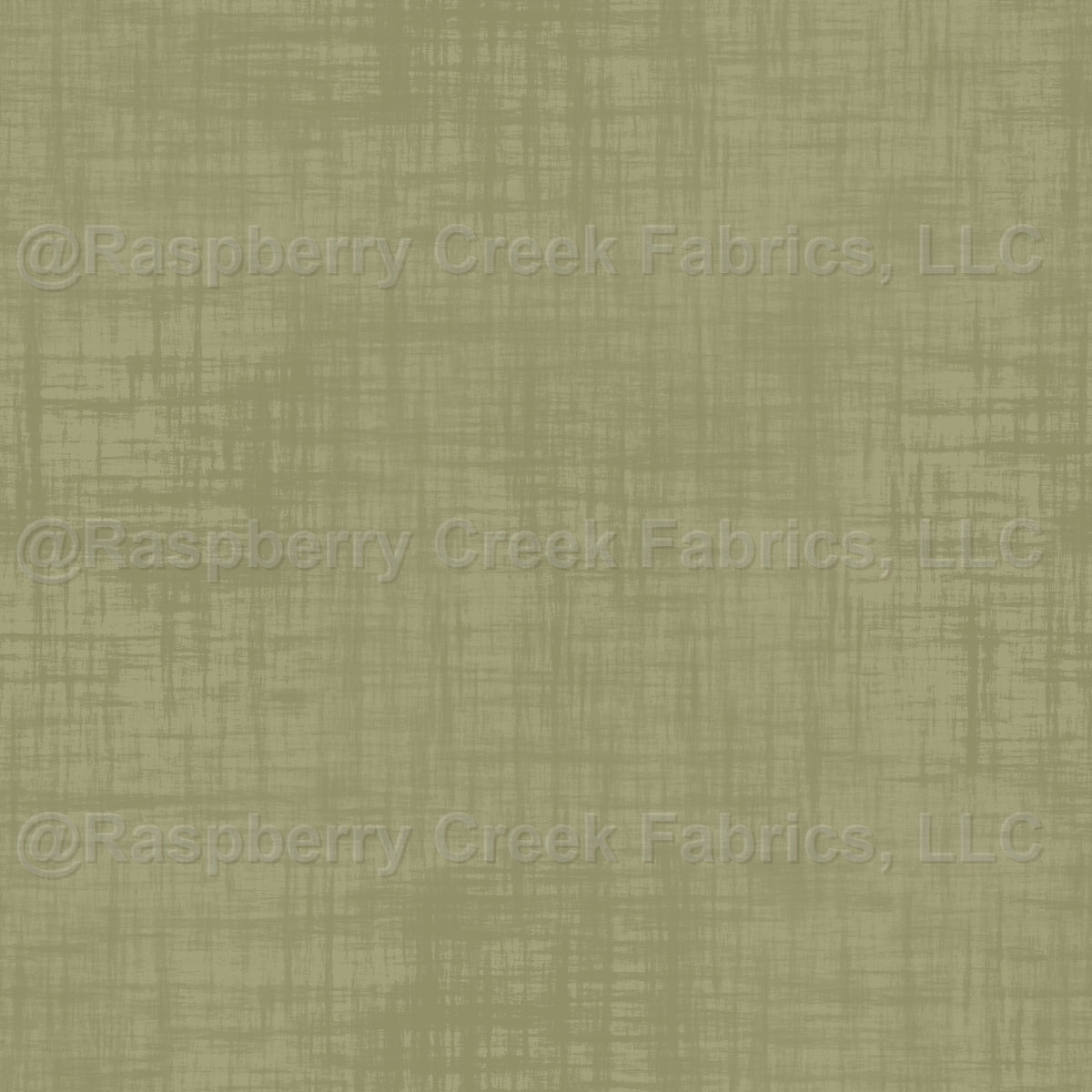Faux Linen Texture PRINTED Solid Olive