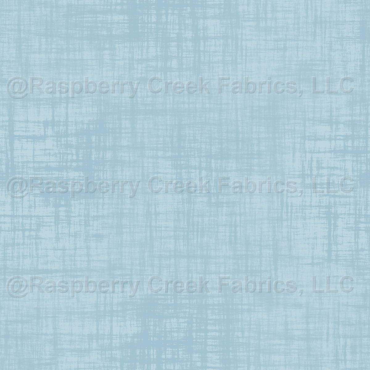 Faux Linen Texture PRINTED Solid Sky Fabric, Raspberry Creek Fabrics, watermarked