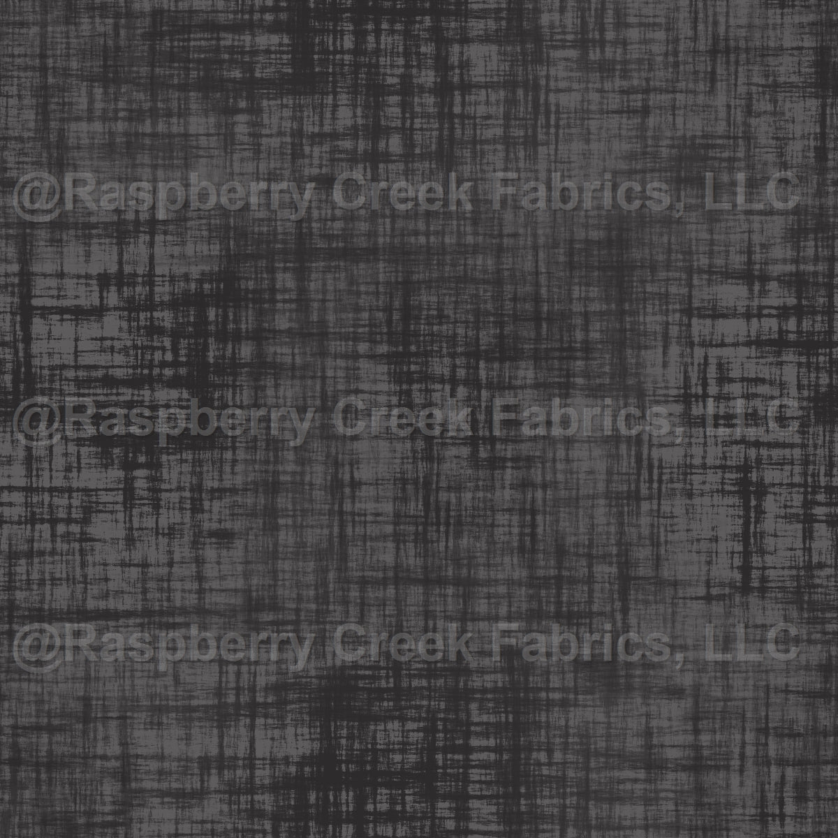 Faux Linen Texture PRINTED Solid Charcoal