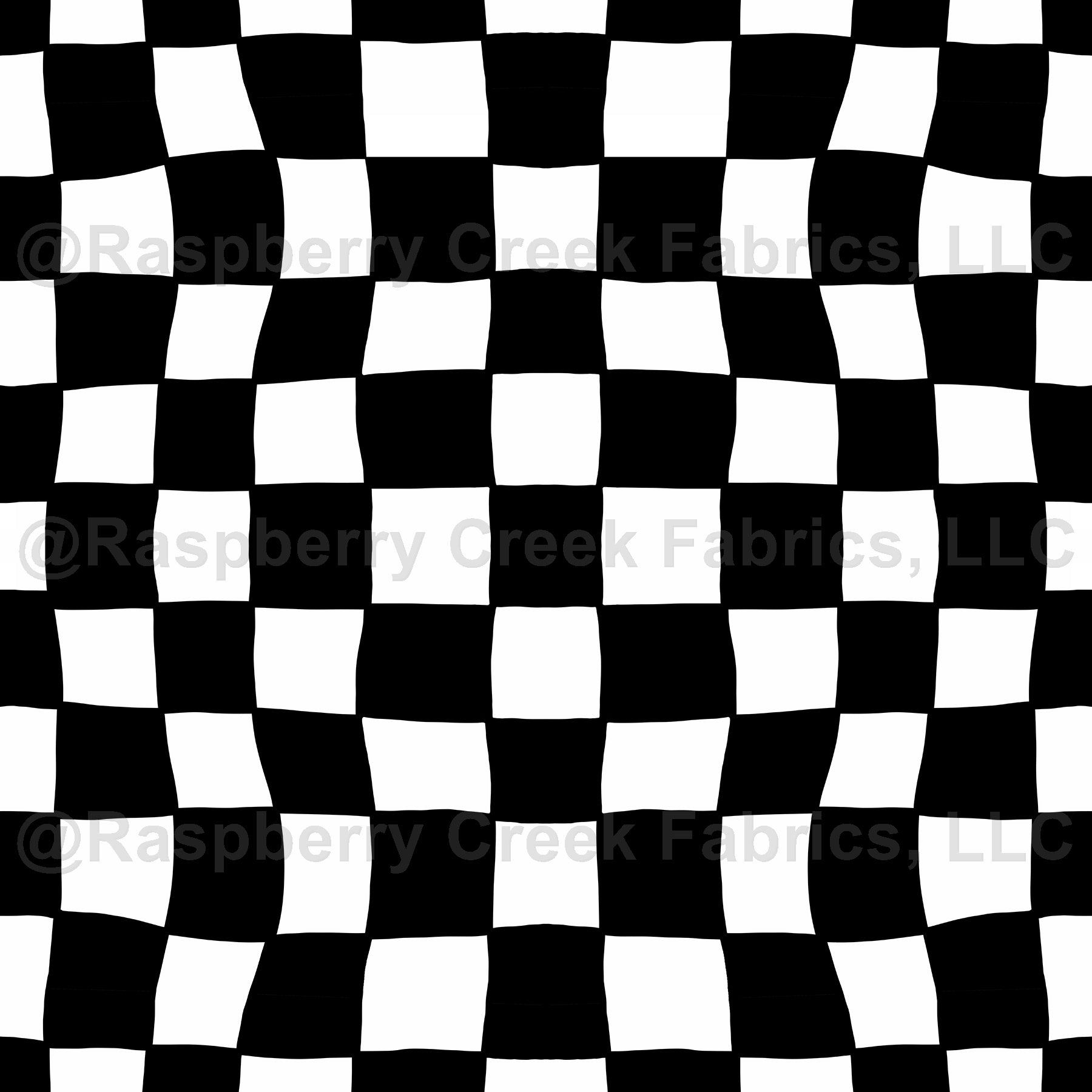 Checkered Printed Cotton Poplin