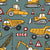 Construction Trucks by MirabellePrint / Olive Image