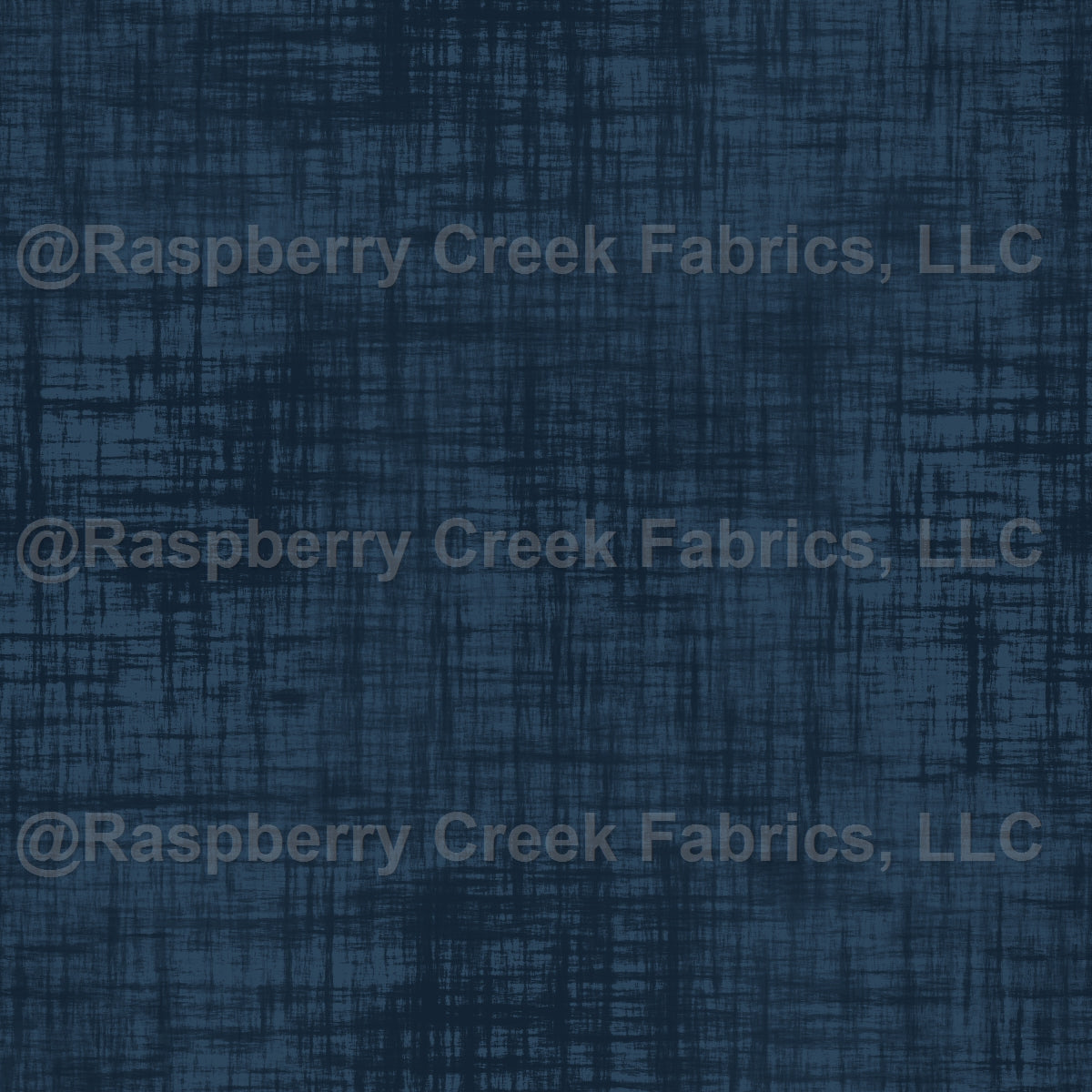 Faux Linen Texture PRINTED Solid Navy