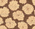 Baroque Roses - on walnut brown - Tossed Roses Image