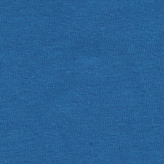 Solid Azure 4 Way Stretch 10 oz Cotton Lycra Jersey Knit Fabric Fabric, Raspberry Creek Fabrics, watermarked, restored