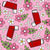 Asthma Inhalers and Grey Awareness Ribbons Red and Pink Floral Image