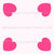 Pink Hearts on light pink, BE MINE Collection Image