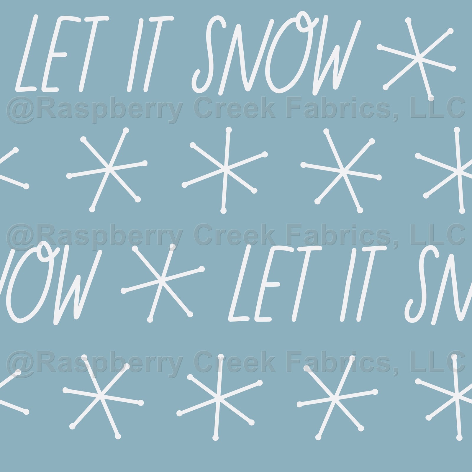 Let it Snow - Cabin Colorway by Kelsi Pope