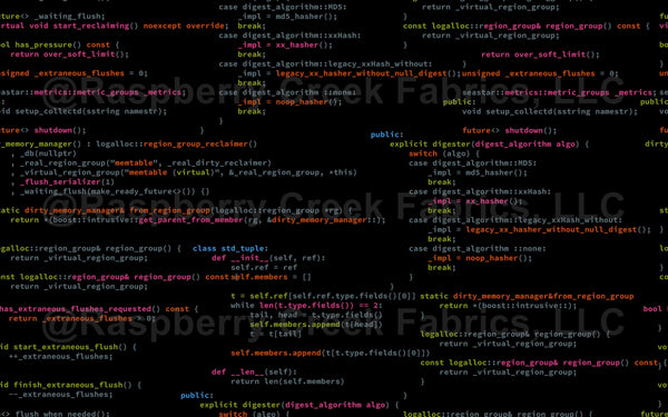 Programming Code C++ and python black and colorful bydenesannadesign ...