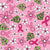 Pink Ribbon Cancer Awareness and Support Floral Image