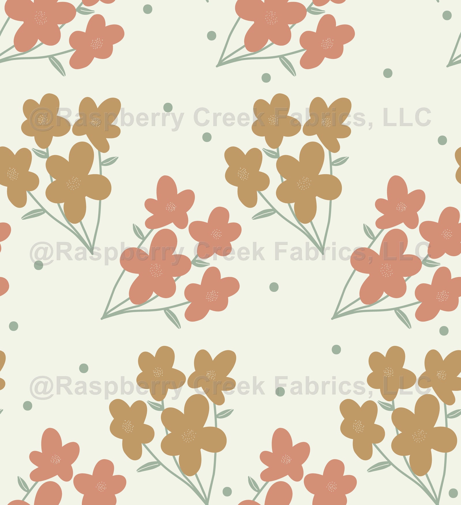 Wildflower Bouquet Pattern
