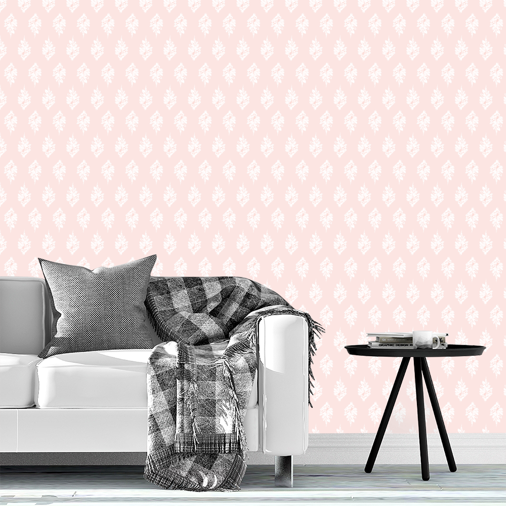 In The Winter- Pink Poppy Leaves - Dreaming of You Poppies Collection