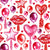 Helium Balloons on White (Hugs and Kisses Valentines Collection) Image