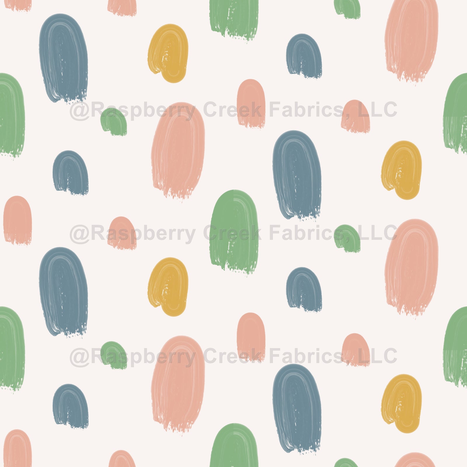 Colorful Rainbow Simple Brushstrokes