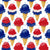 Patriotic Ice Cream Cones Image