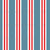 Beach Stripes - Blueberry and Red Image