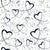 Black and White Hearts Image