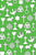 White on Green Chrismon Religious Symbols Image