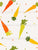 Garden Carrots and Dots on Oatmeal, Blooming Carrots Collection Image
