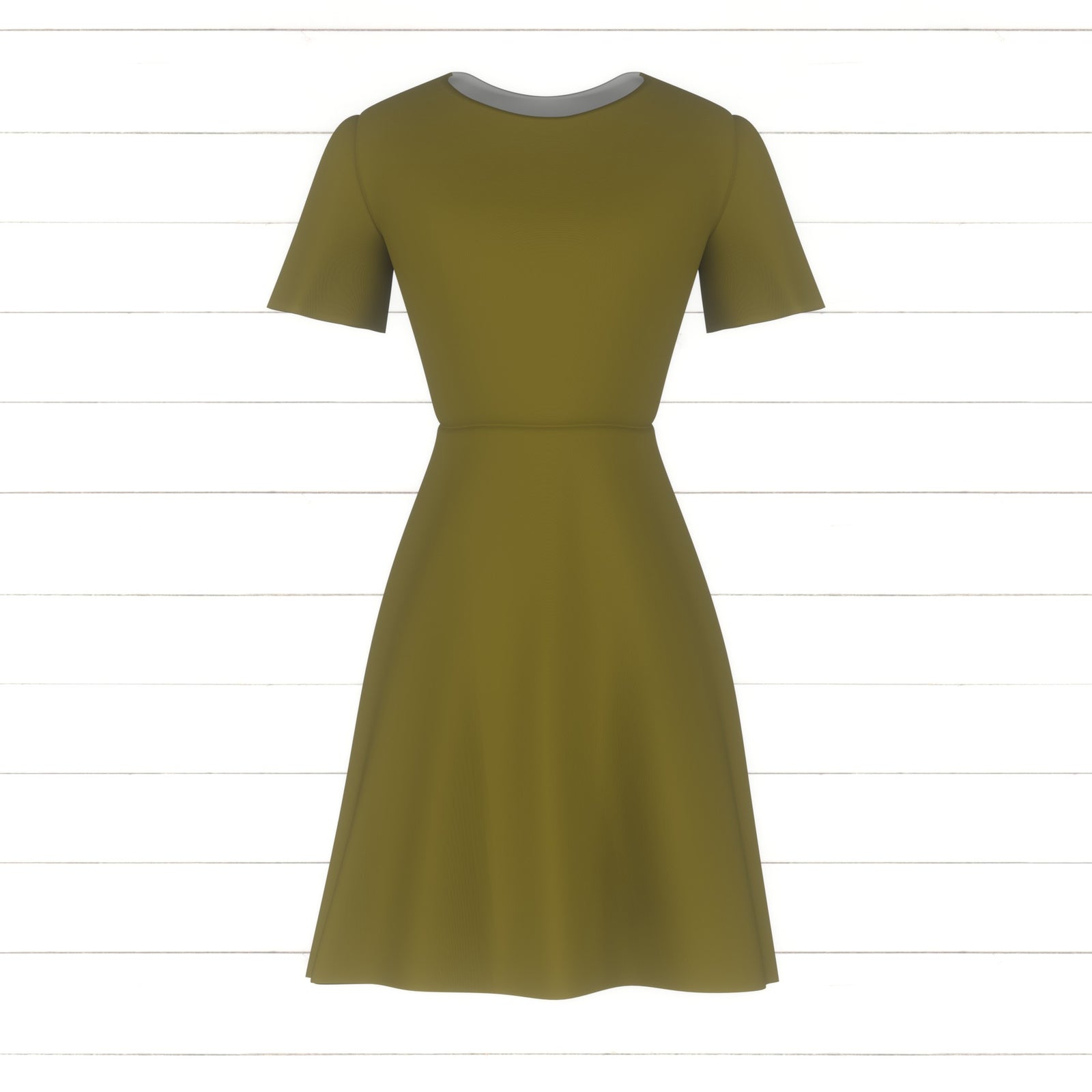 Sycamore {Solid Color} Retro Muted Green Solid Colour Blender