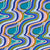 70s Groove - Blue, psychedelic twisted waves Image