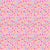 Candy Rainbow Confetti Sprinkles on Pink Image