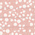 Floral White Daisies on Blush Pink Image