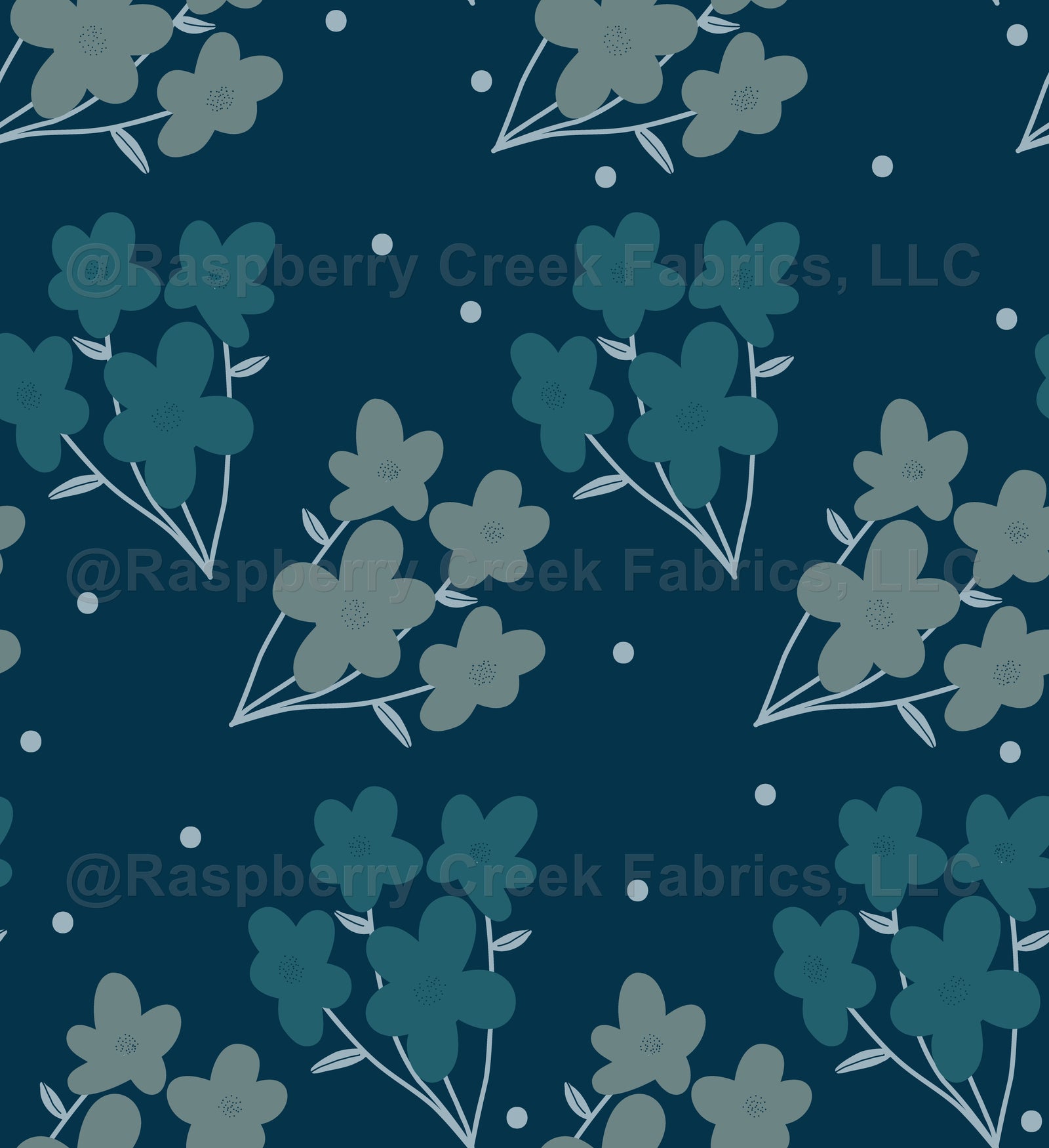 Wildflower Bouquet Pattern