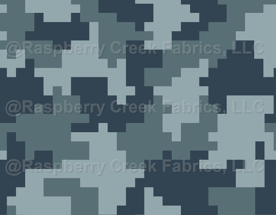 Freedom Digital Camo Fabric, Raspberry Creek Fabrics, watermarked