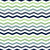 Scandinavian stripes, green and blue rainbow Image