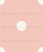 Down South Dot Pink Fabric, Raspberry Creek Fabrics, watermarked