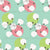Retro Round in Mint (Spring Colorway) - Seeing Spots Color-Blind-Friendly Collection by Patternmint Image