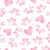 Ballet Slippers and Hearts Toss - Light Pink Image