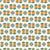 Scandinavian green and orange colors Image