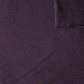 Solid Eggplant 4 Way Stretch French Terry Knit Fabric With Spandex Fabric, Raspberry Creek Fabrics, watermarked, restored