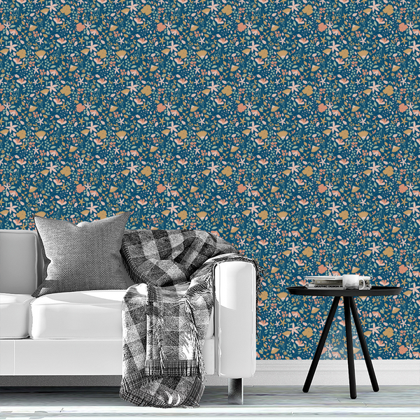 Wildflower Meadow Wallpaper - Raspberry Creek Fabrics