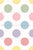 Dots Yellow Pink Blue Green Purple Coral, Springtime Collection Image