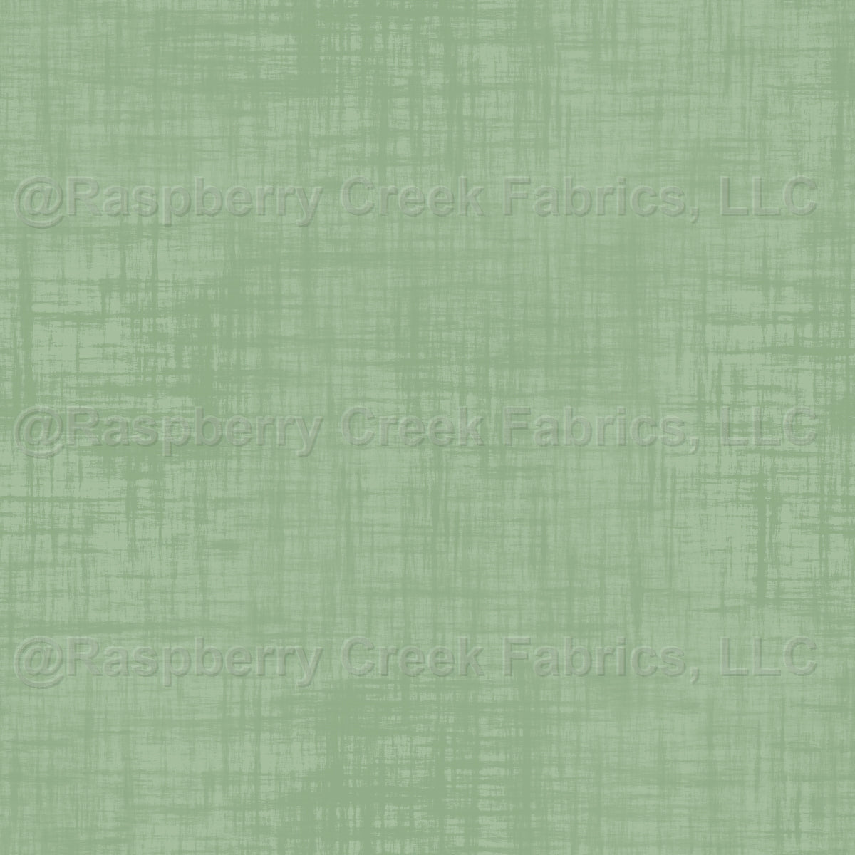 Faux Linen Texture PRINTED Solid Jade Fabric, Raspberry Creek Fabrics, watermarked