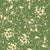 Two Tone Creamy Florals on Green from Pumpkin Dreams Collection Image