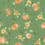 Pumpkin Patch in green,  hand painted from Pumpkin Dreams Collection Image