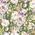Loose expressive floral blooms Forest Green | Ayla Harley Collection Image