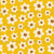 Boho flower - yellow background Image