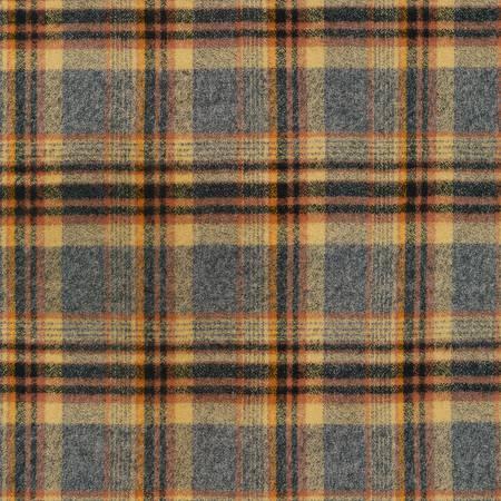 Yarn Dyed Plaid Cotton Flannel Fabric - Red Black White
