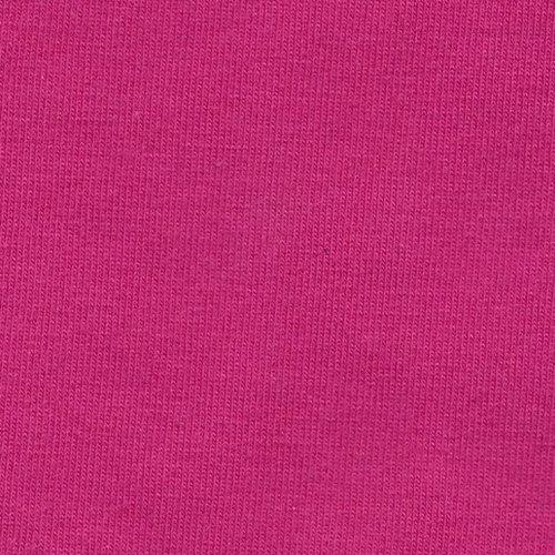 Solid Bright Fuchsia Pink 4 Way Stretch 10 oz Cotton Lycra Jersey Knit Fabric Fabric, Raspberry Creek Fabrics, watermarked, restored