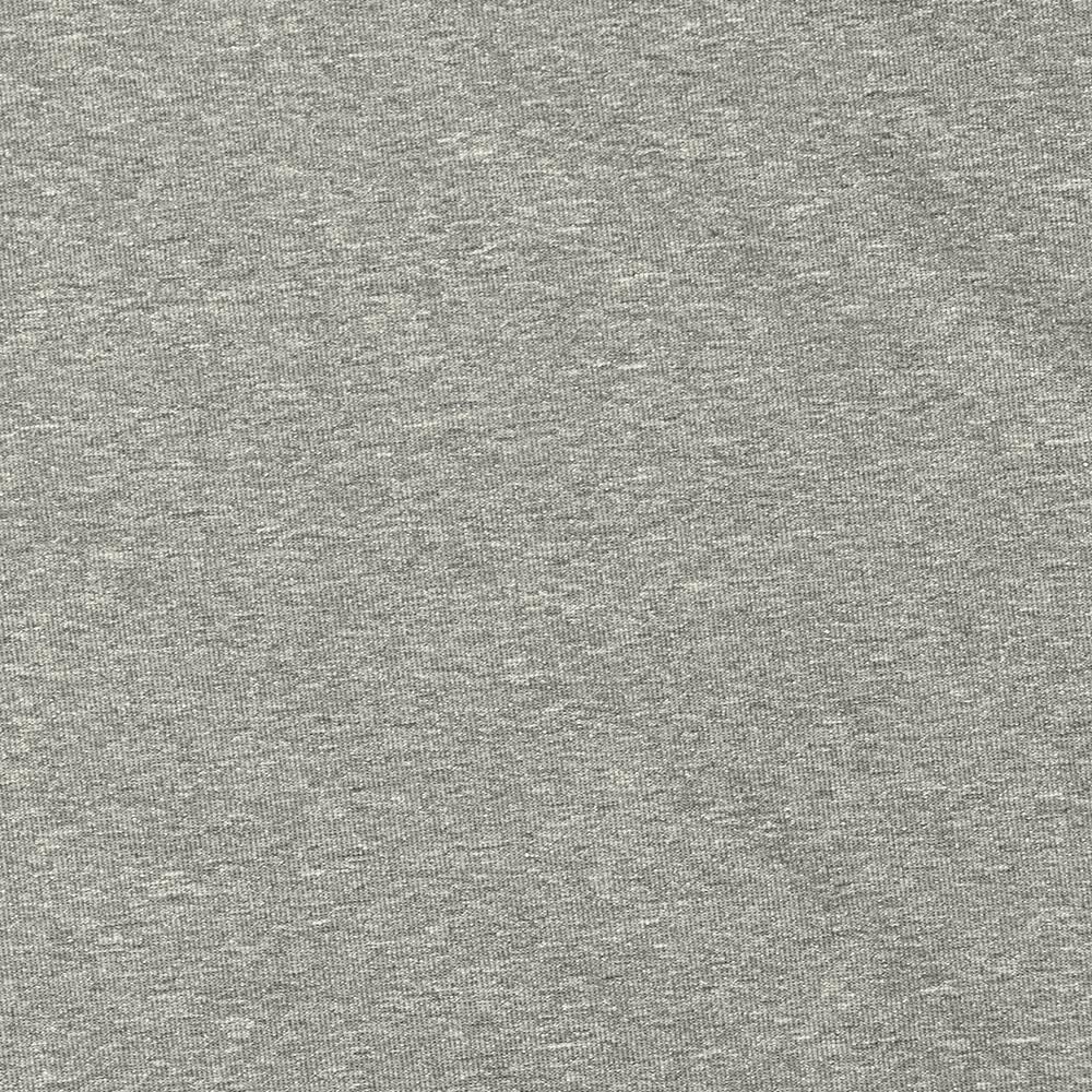 Solid Light Grey 4 Way Stretch 10 oz Cotton Lycra Jersey Knit Fabric