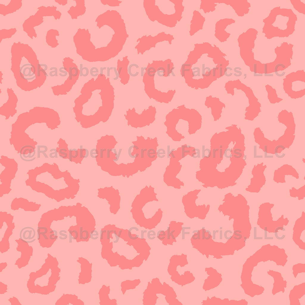 Blush pink leopard print wallpaper