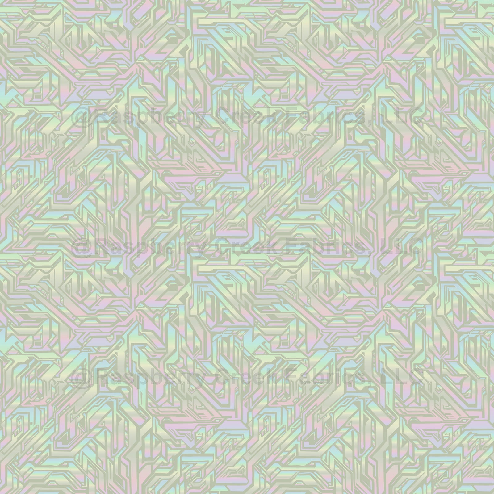 crystal maze abstract modern shapes on SAGE